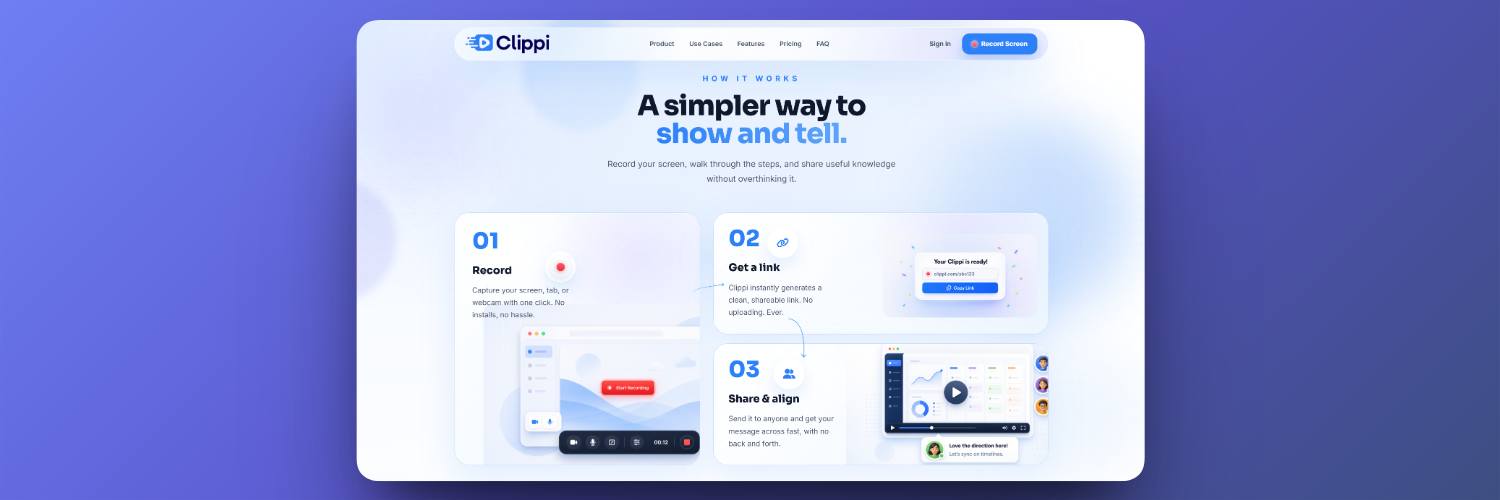 Clippi screen recorder project